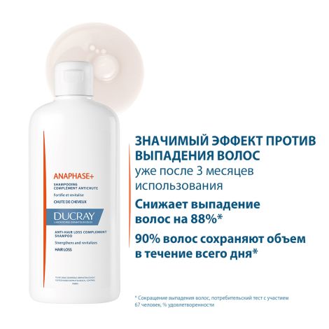 Дюкрэ Анафаз шампунь стимулирующий против выпадения волос 400мл №4