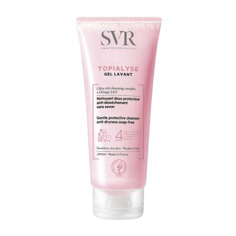 SVR TOPIALYSE очищающий гель 200мл