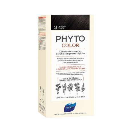 Phytosolba Phyto Hair Color краска для волос темный шатен 3 50/50/12мл