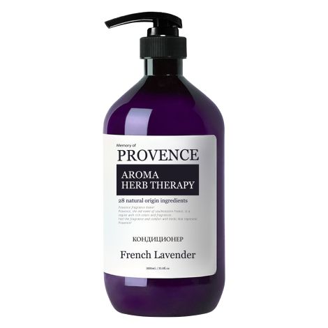 Memory of PROVENCE French Lavender кондиционер для всех типов волос для интенсивного восстановления структуры волос 1000мл