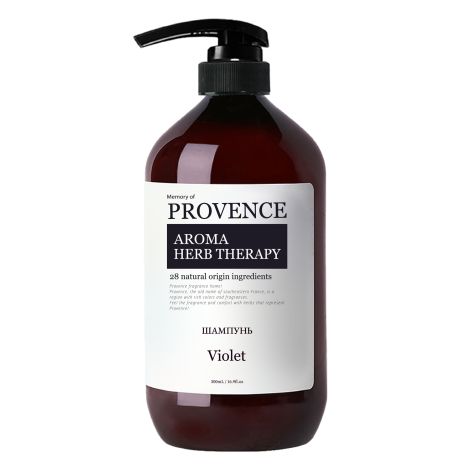 Memory of PROVENCE Violet шампунь для всех типов волос для поддержания естественного уровня рН кожи головы 500мл