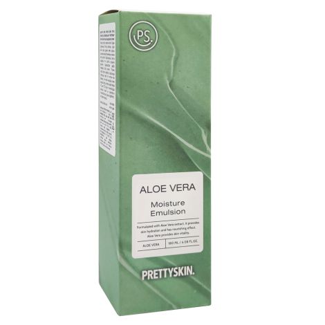 PRETTYSKIN увлажняющая эмульсия с алоэ вера для нормальной и склонной к сухости кожи 180мл №2