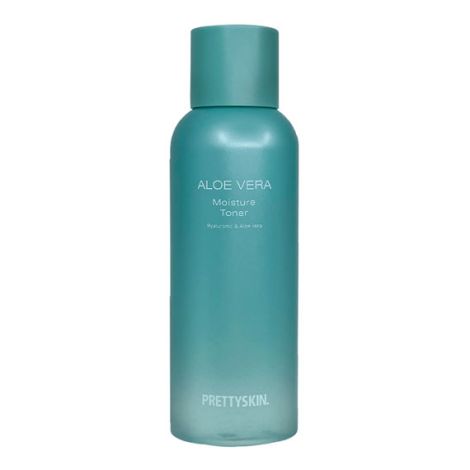 PRETTYSKIN увлажняющий восстанавливающий тонер для лица с алоэ вера для нормальной и склонной к сухости кожи  180мл