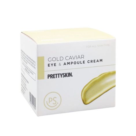 PRETTYSKIN разглаживающий ампульный крем для лица и области вокруг глаз с экстрактом икры для повышения упругости и разглаживания морщин 50мл №2