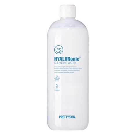 PRETTYSKIN мицелярная вода для снятия макияжа с гиалуроновой кислотой  для очищения увлажнения кожи  600мл