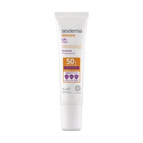 Сесдерма Репейн Скин SPF50 средство для губ солнцезащ. 15мл