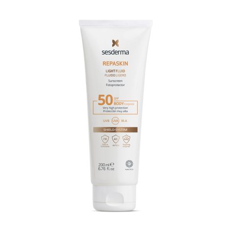 Сесдерма Репейн Скин нежный солнцезащ. флюид для тела SPF50 200мл
