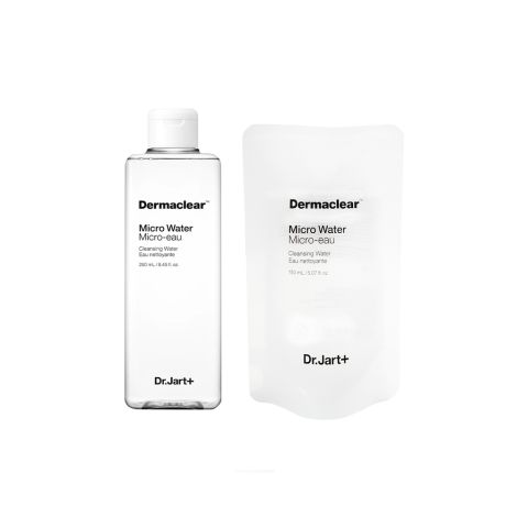 Dr. Jart+ Dermaclear микро-вода биоводородная для очищения и тонизирования кожи 250мл+150мл