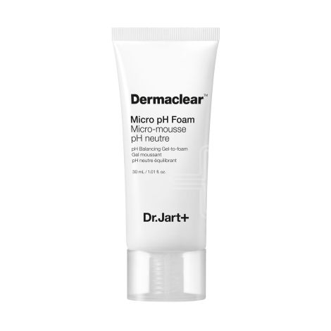 Dr. Jart+ Dermaclear гель -пенка для умывания глубокого очищения pH 5.5 30мл