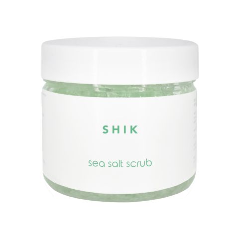 SHIK SEA SALT SCRUB скраб для тела солевой антицеллюлитный увлажняющий от растяжек натуральный с морскими водорослями 500г