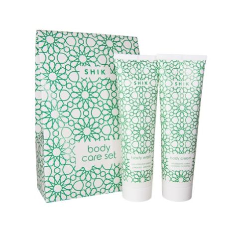 SHIK BODY CARE SET набор по уходу за телом: гель для душа очищающий и крем для тела увлажняющий 100мл+100мл